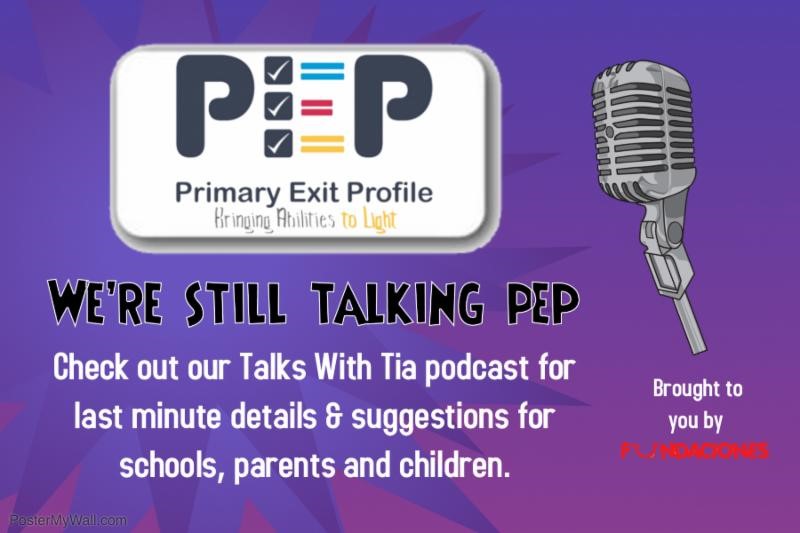 Still “PEP” Talking with Chief Education Officer.